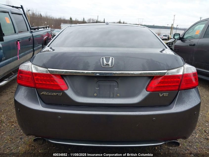 2013 Honda Accord Exl VIN: 1HGCR3F88DA800726 Lot: 40034852