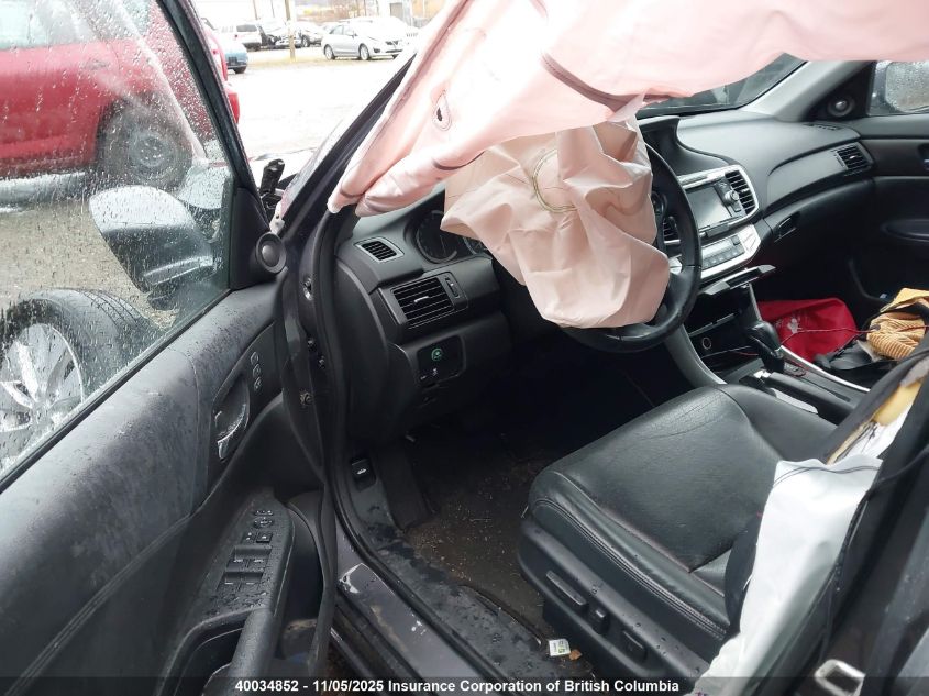 2013 Honda Accord Exl VIN: 1HGCR3F88DA800726 Lot: 40034852