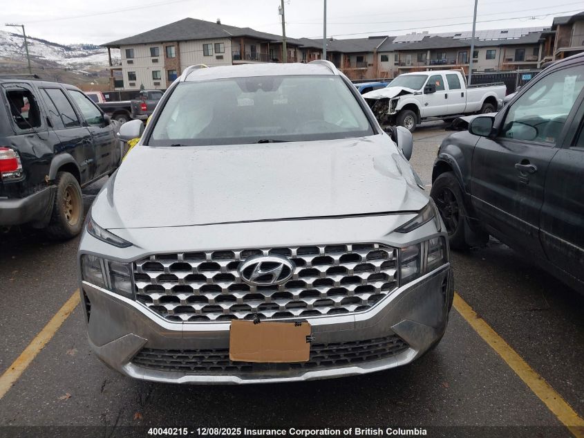 2021 Hyundai Santa Fe Sel VIN: 5NMS3DAJXMH356797 Lot: 40040215