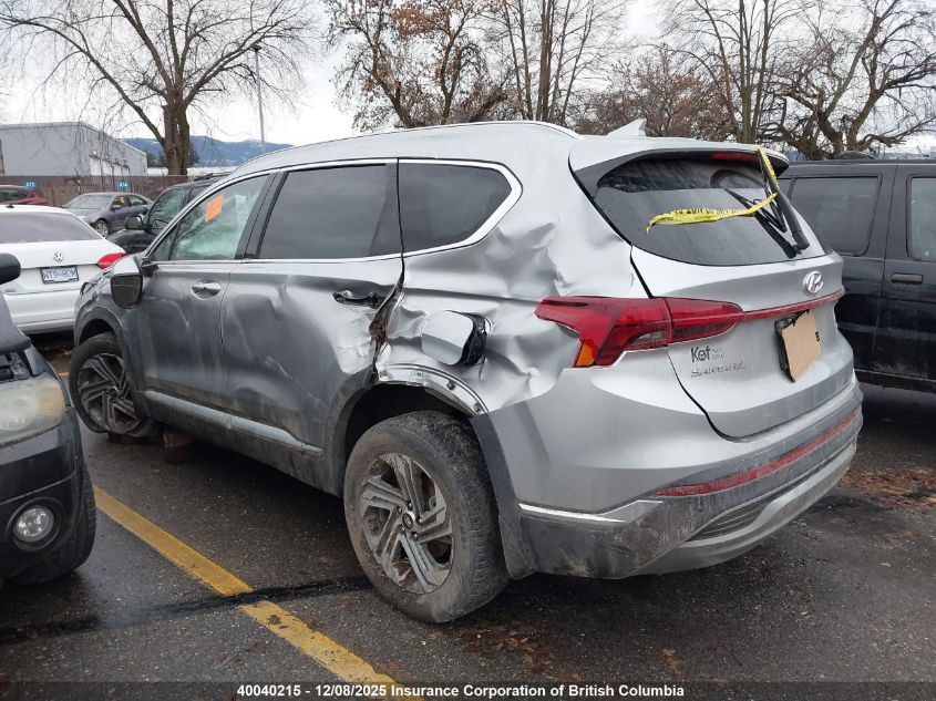 2021 Hyundai Santa Fe Sel VIN: 5NMS3DAJXMH356797 Lot: 40040215