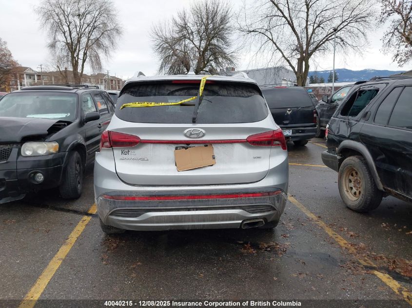 2021 Hyundai Santa Fe Sel VIN: 5NMS3DAJXMH356797 Lot: 40040215