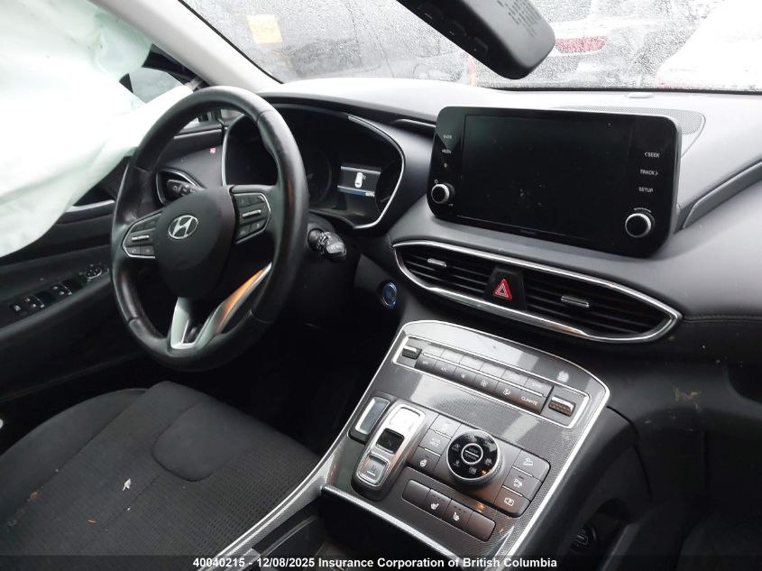 2021 Hyundai Santa Fe Sel VIN: 5NMS3DAJXMH356797 Lot: 40040215