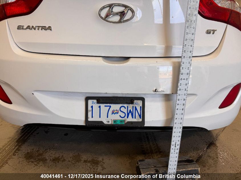 2013 Hyundai Elantra Gt VIN: KMHD35LE3DU139109 Lot: 40041461