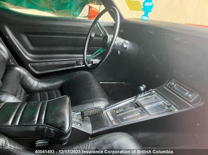 1973 Chevrolet Corvette VIN: 1Z37T3S414104 Lot: 40041493