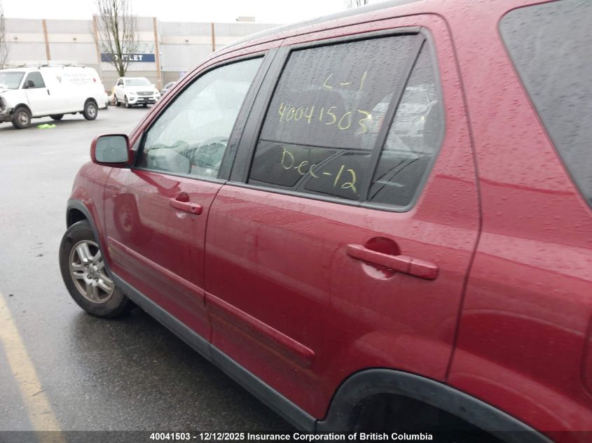 2003 Honda Cr-V VIN: JHLRD78903C811021 Lot: 40041503