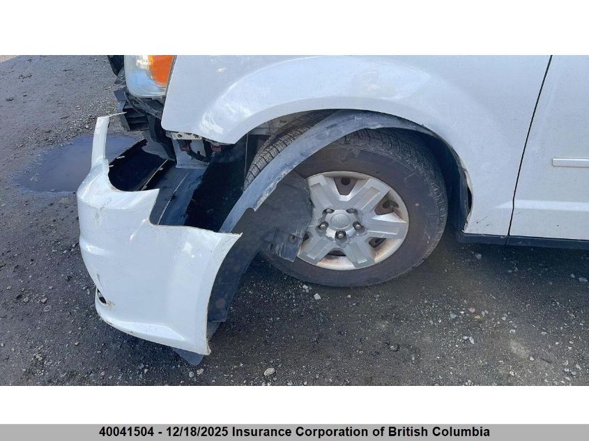 2012 Dodge Grand Caravan Se VIN: 2C4RDGBG4CR206477 Lot: 40041504