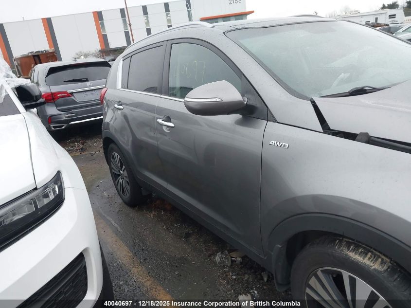 2015 Kia Sportage Ex VIN: KNDPCCAC4F7792721 Lot: 40040697