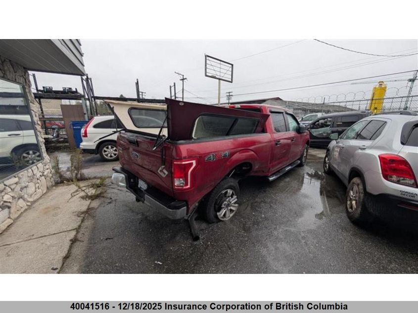 2015 Ford F150 VIN: 1FTFW1EG3FFC24535 Lot: 40041516