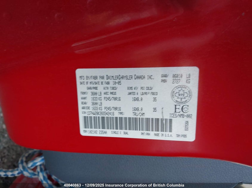 1D7HW28K26S542416 2006 DODGE DAKOTA photo no. 19