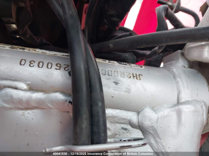 2004 Honda Xr650 L VIN: JH2RD062X4K250030 Lot: 40041530