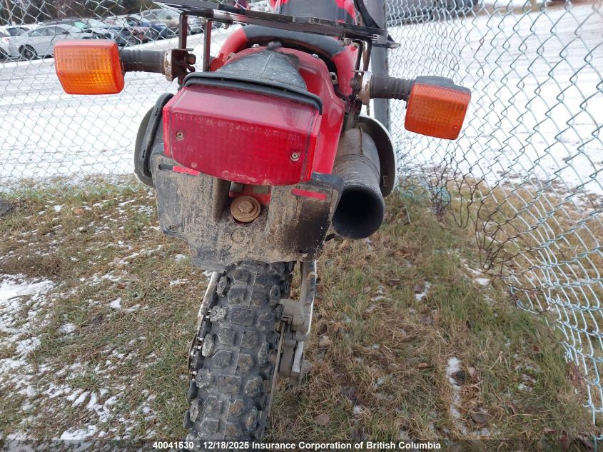 2004 Honda Xr650 L VIN: JH2RD062X4K250030 Lot: 40041530