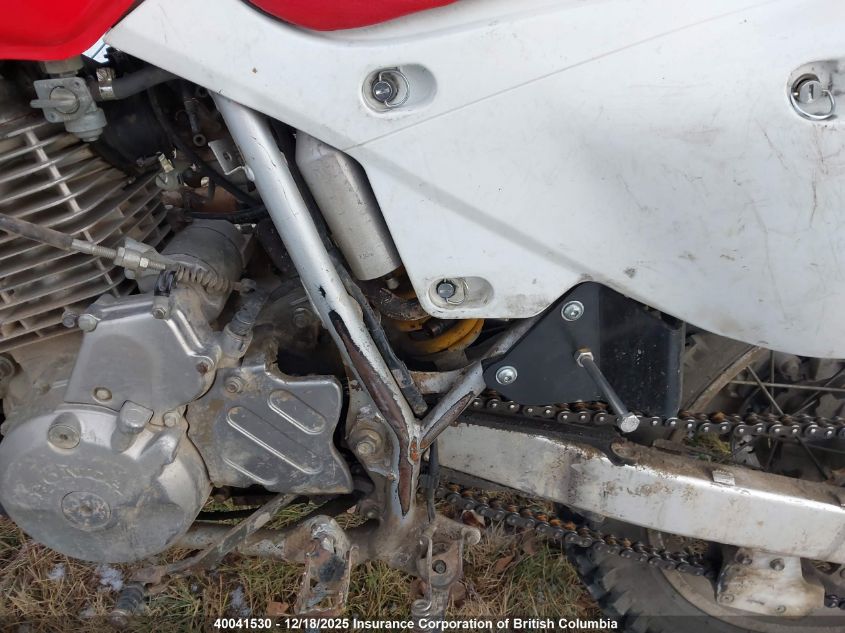 2004 Honda Xr650 L VIN: JH2RD062X4K250030 Lot: 40041530