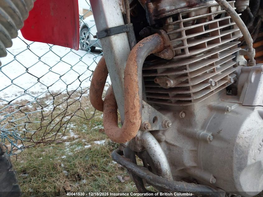 2004 Honda Xr650 L VIN: JH2RD062X4K250030 Lot: 40041530