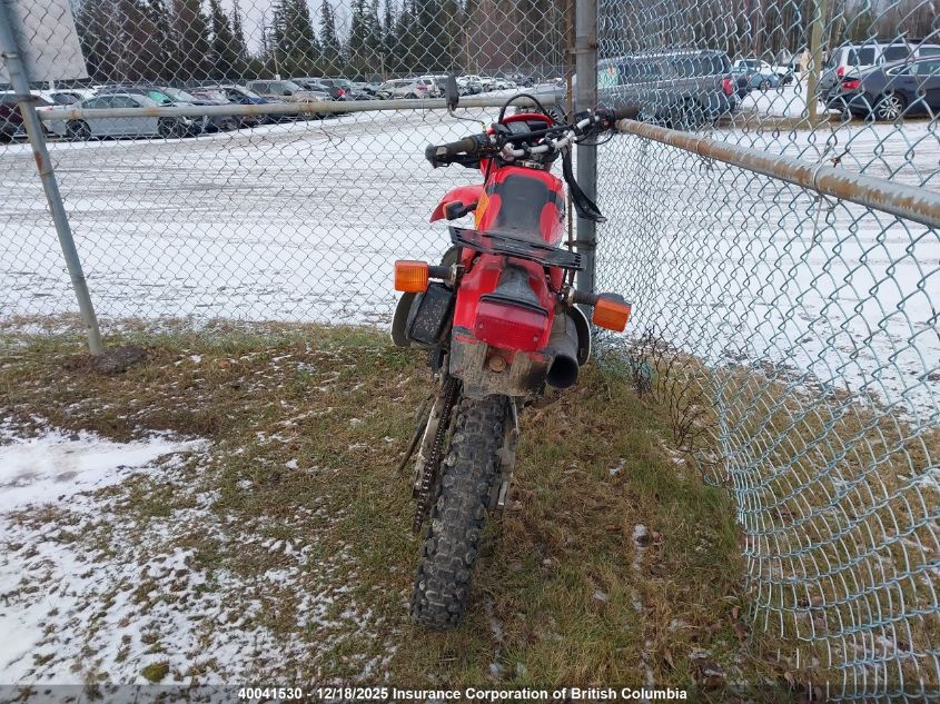 2004 Honda Xr650 L VIN: JH2RD062X4K250030 Lot: 40041530