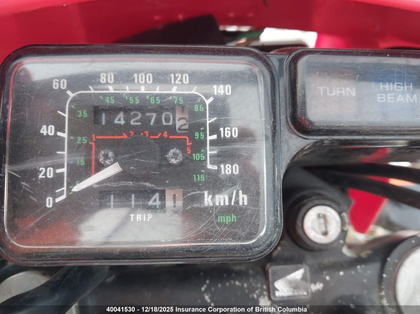 2004 Honda Xr650 L VIN: JH2RD062X4K250030 Lot: 40041530