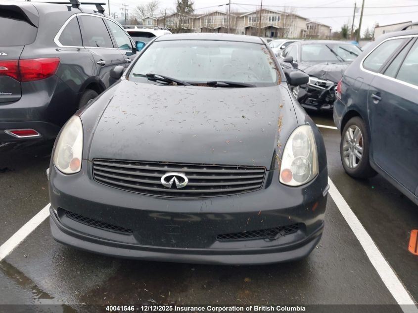 2003 Infiniti G35 VIN: JNKCV54E63M208770 Lot: 40041546
