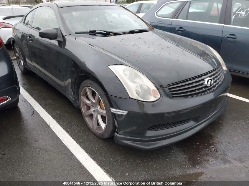 2003 Infiniti G35 VIN: JNKCV54E63M208770 Lot: 40041546