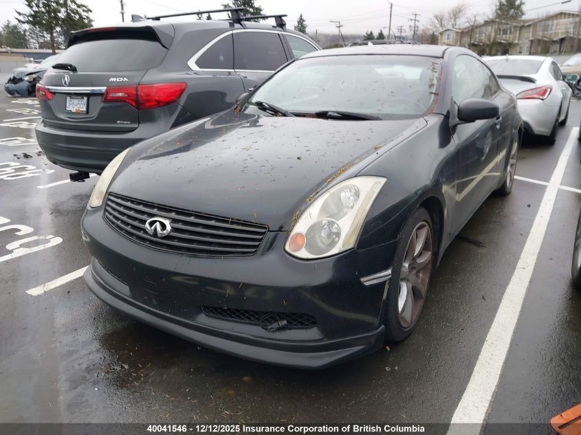 2003 Infiniti G35 VIN: JNKCV54E63M208770 Lot: 40041546
