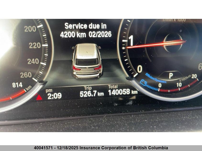 2015 BMW X5 VIN: 5UXKS4C5XF0N06878 Lot: 40041571