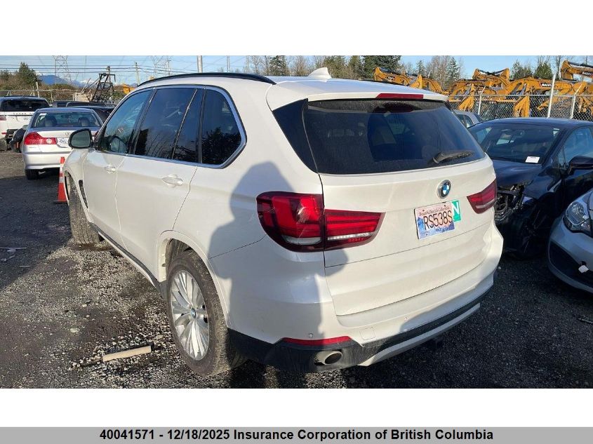 2015 BMW X5 VIN: 5UXKS4C5XF0N06878 Lot: 40041571
