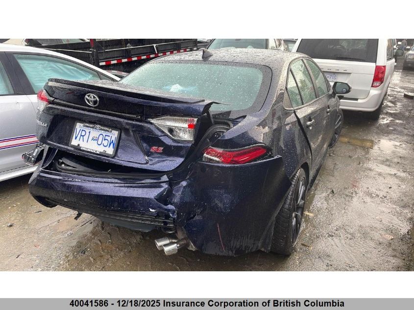 2023 Toyota Corolla Se/Xse VIN: 5YFB4MBE9PP148483 Lot: 40041586