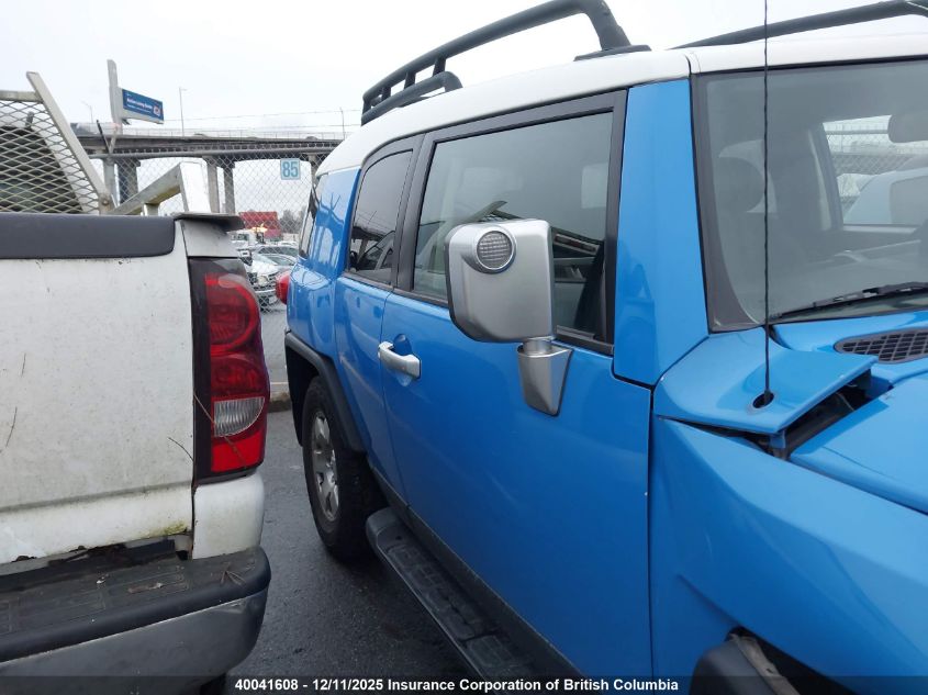 2007 Toyota Fj Cruiser VIN: JTEBU11F470033451 Lot: 40041608