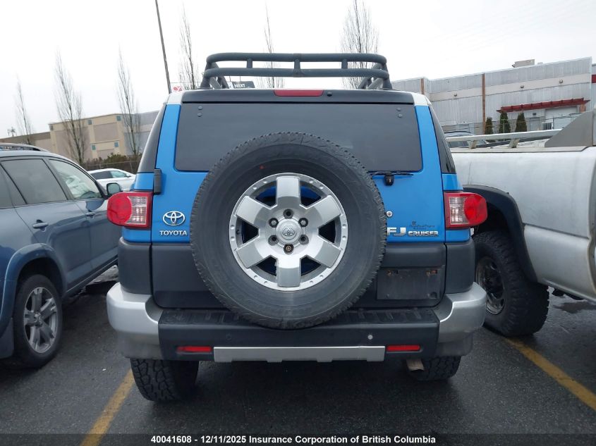 2007 Toyota Fj Cruiser VIN: JTEBU11F470033451 Lot: 40041608