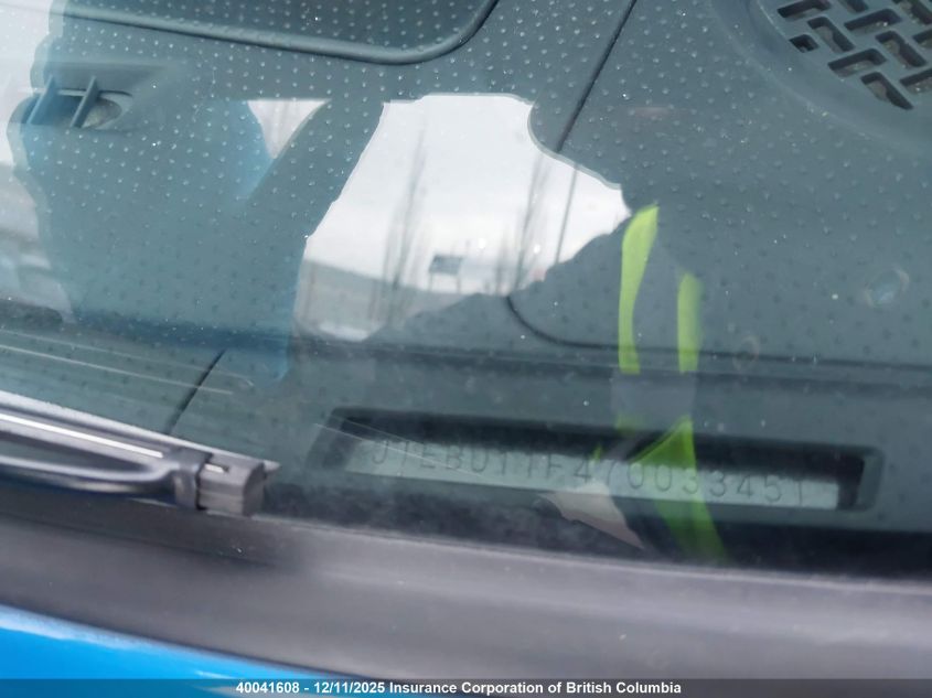 2007 Toyota Fj Cruiser VIN: JTEBU11F470033451 Lot: 40041608