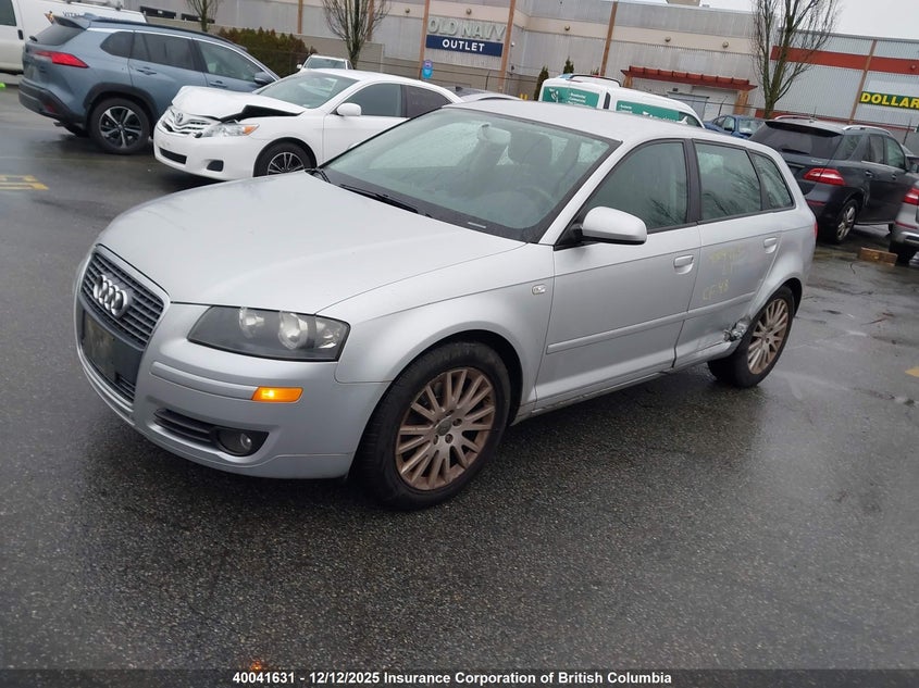 WAUHF68P08A143653 2008 AUDI A3 photo no. 2