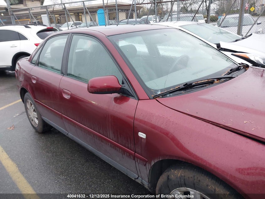 WAUDC68DX1A087272 2001 AUDI A4 photo no. 13