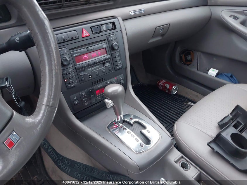 WAUDC68DX1A087272 2001 AUDI A4 photo no. 19