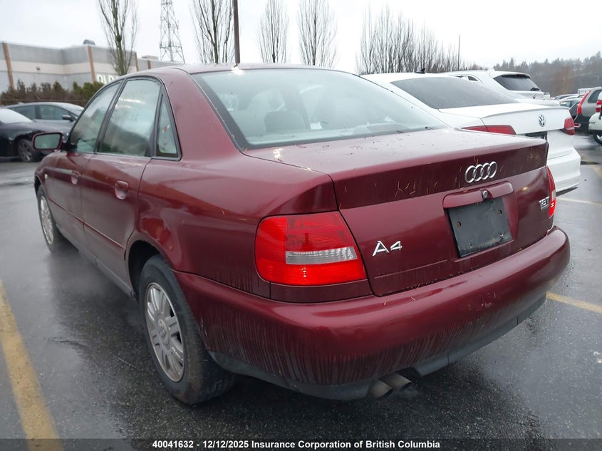 WAUDC68DX1A087272 2001 AUDI A4 photo no. 3