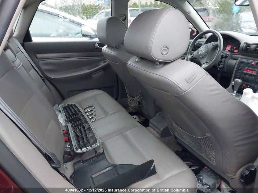 WAUDC68DX1A087272 2001 AUDI A4 photo no. 8