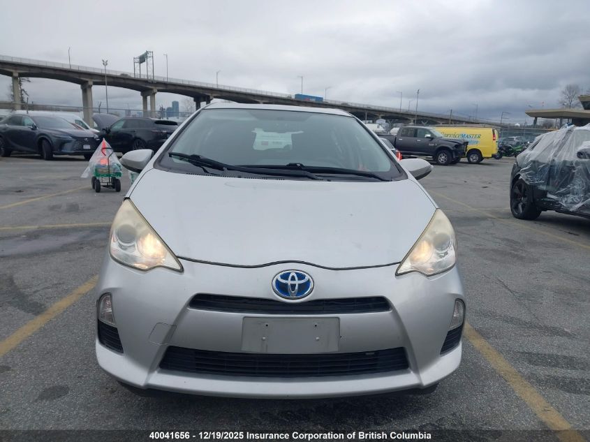 2013 Toyota Prius VIN: JTDKDTB37D1541519 Lot: 40041656