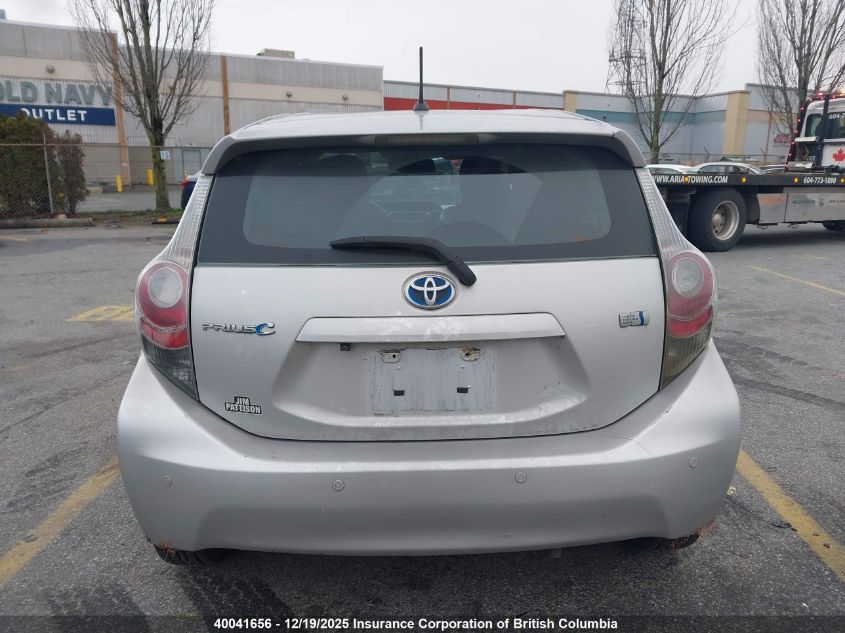 2013 Toyota Prius VIN: JTDKDTB37D1541519 Lot: 40041656