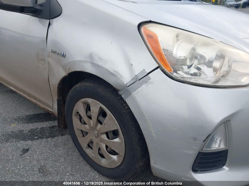 2013 Toyota Prius VIN: JTDKDTB37D1541519 Lot: 40041656