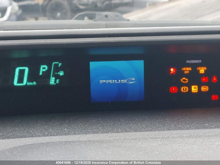 2013 Toyota Prius VIN: JTDKDTB37D1541519 Lot: 40041656