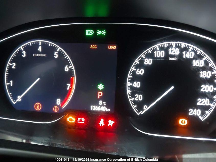 2018 Honda Accord Touring VIN: 1HGCV1F90JA806976 Lot: 40041015