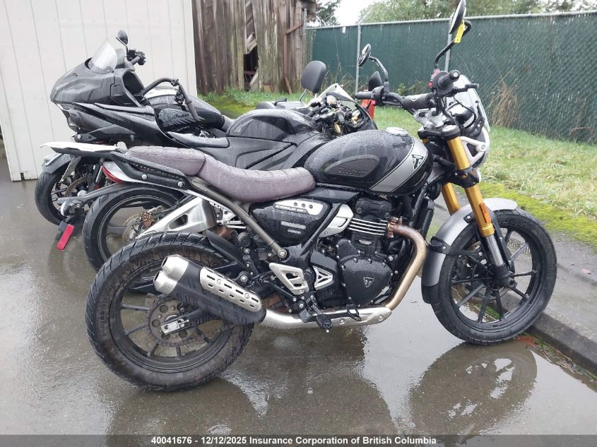 2024 Triumph Motorcycle Scrambler 400 X VIN: SMTT147Y2RNA09011 Lot: 40041676