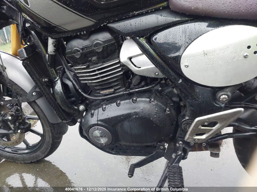 2024 Triumph Motorcycle Scrambler 400 X VIN: SMTT147Y2RNA09011 Lot: 40041676