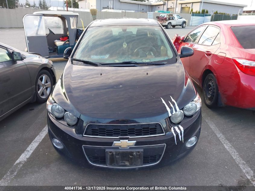 2016 Chevrolet Sonic VIN: 1G1JC6SB5G4161114 Lot: 40041736