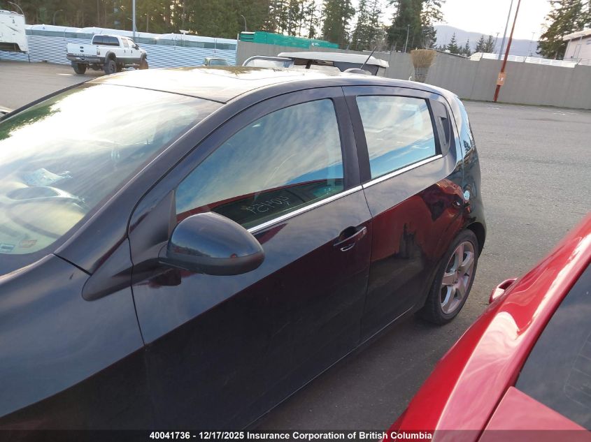 2016 Chevrolet Sonic VIN: 1G1JC6SB5G4161114 Lot: 40041736