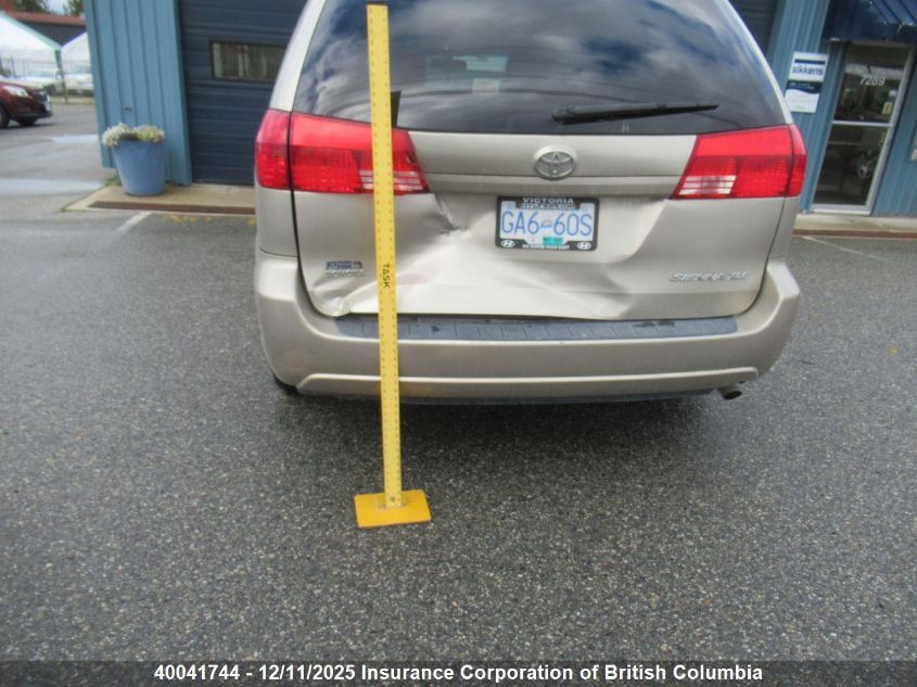 2004 Toyota Sienna Xle/Xle Limited VIN: 5TDZA22CX4S008360 Lot: 40041744