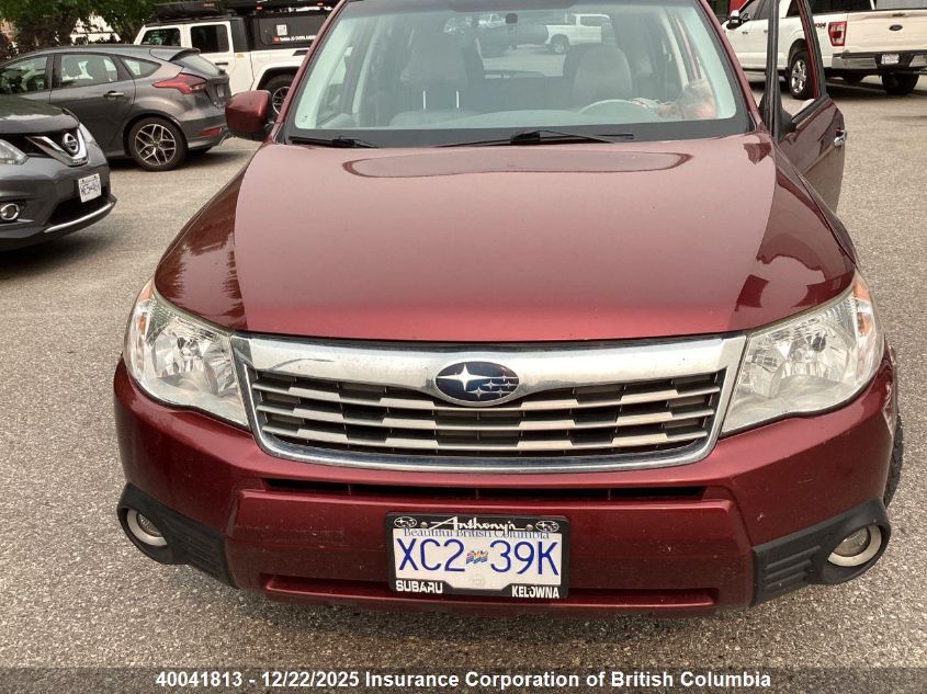 2009 Subaru Forester 2.5X Premium VIN: JF2SH63629H716645 Lot: 40041813