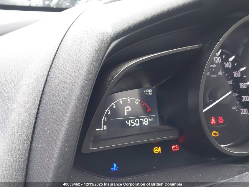 2018 Mazda Cx-3 Touring VIN: JM1DKDC73J0302881 Lot: 40039462