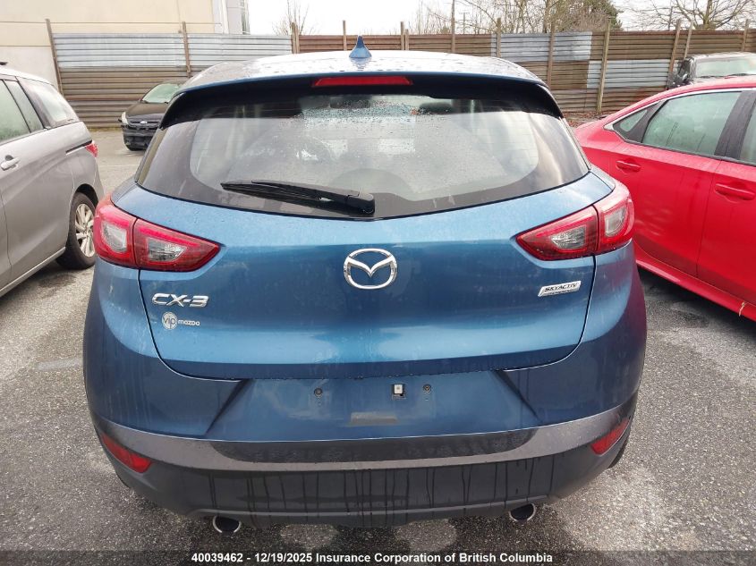 2018 Mazda Cx-3 Touring VIN: JM1DKDC73J0302881 Lot: 40039462