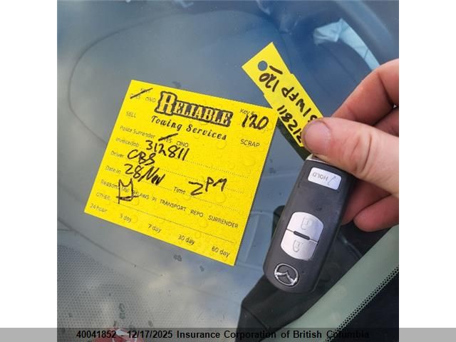 2017 Mazda 3 Touring VIN: JM1BN1L70H1134585 Lot: 40041852