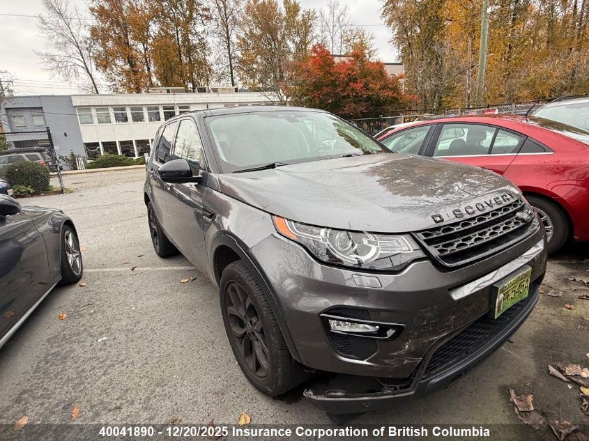 2016 Land Rover Discovery Sport Hse VIN: SALCR2BG9GH581432 Lot: 40041890
