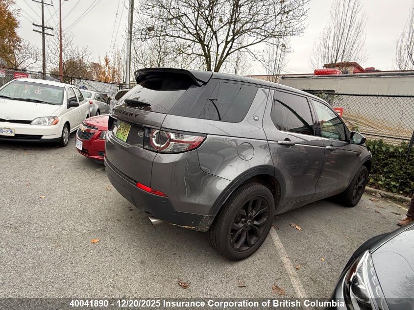 2016 Land Rover Discovery Sport Hse VIN: SALCR2BG9GH581432 Lot: 40041890
