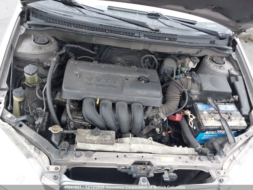 2003 Toyota Corolla Ce/Le/S VIN: 2T1BR38E83C750840 Lot: 40041931